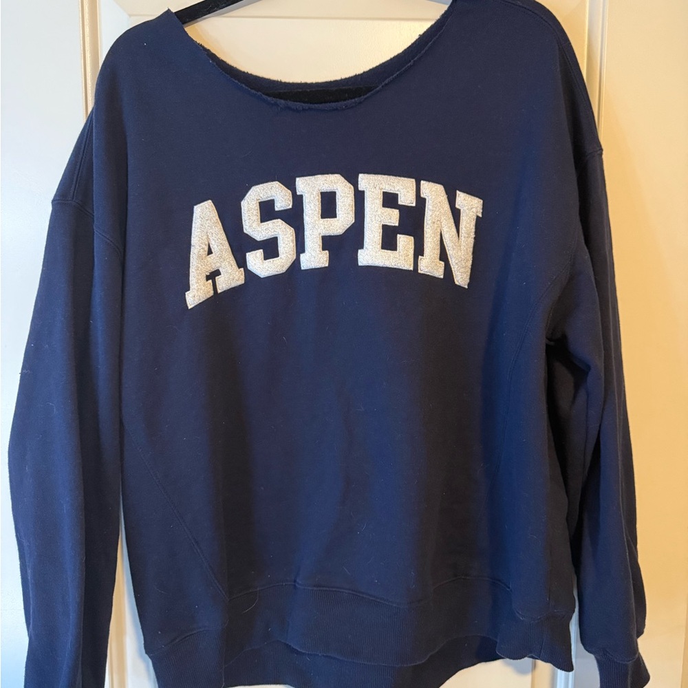 Aspen Navy Blue Women's Sweater